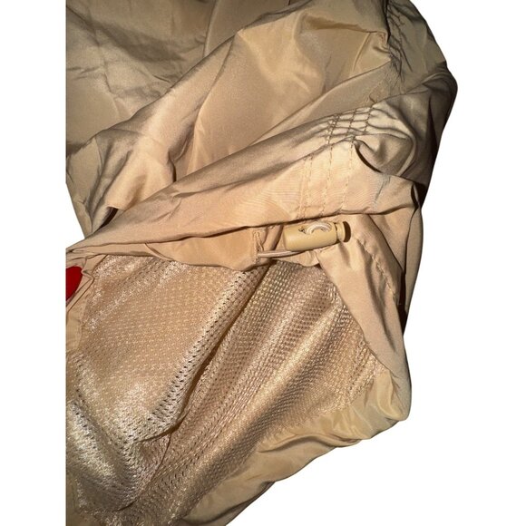 Jolie & Joy Small Beige Y2k Parachute Pants Athleisure Skater Casual Cropped - Picture 7 of 9